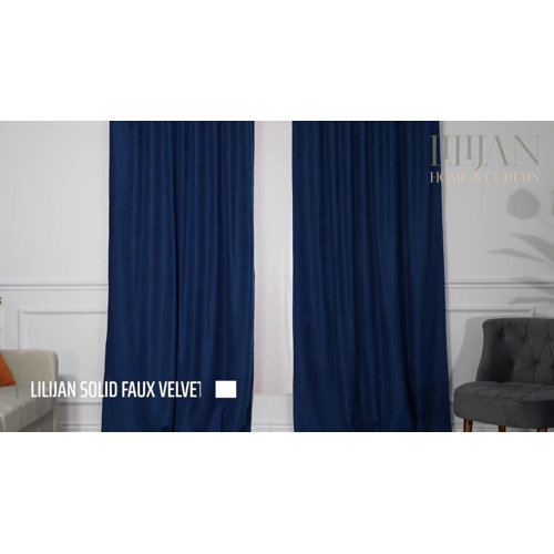 Lilijan Home & Curtain Extra wide x Extra Long Custom Made